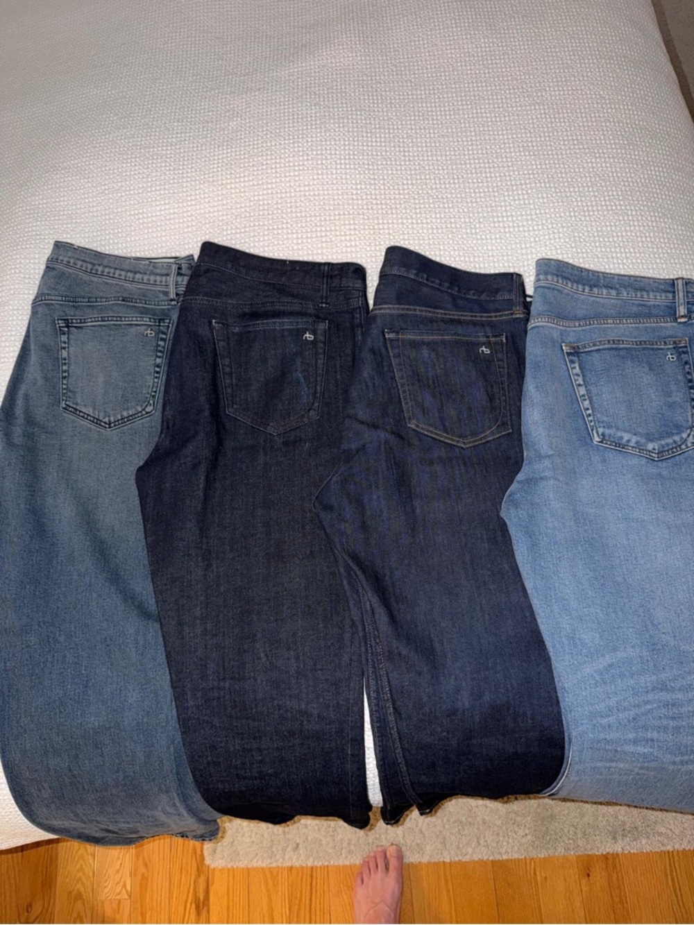 rag & bone - Fit 2 / Slim - bundle of four pairs